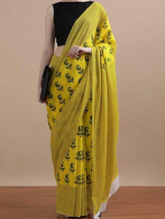 Mul Cotton Saree