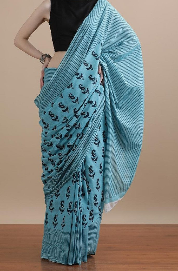 Mul Cotton Saree
