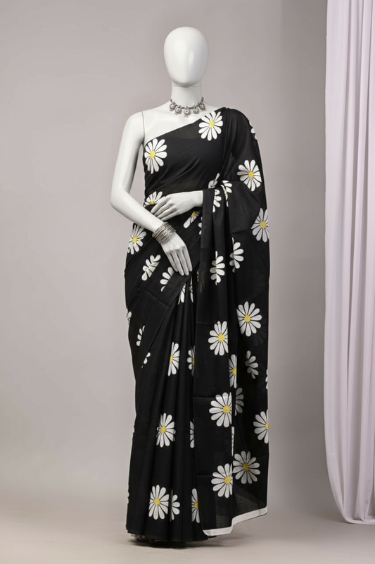 Mul Cotton Saree