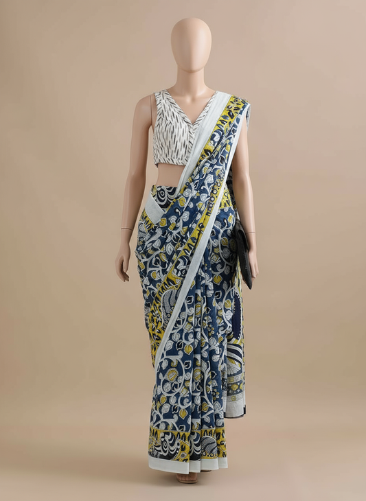 Mul Cotton Saree