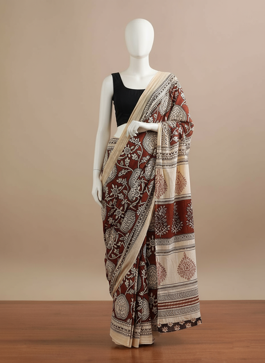 Mul Cotton Saree